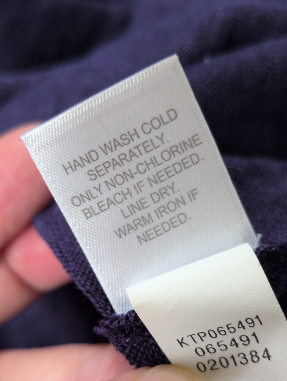 J. JILL I Lightweight Short Sleeve Linen Henley Top in Deep Purple Blue, M - Picture 9 of 10